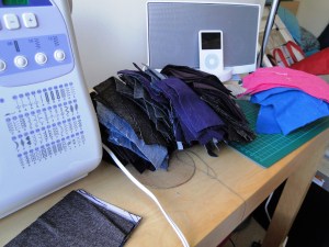 my messy workstation