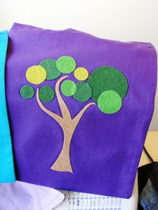 Summer Tree Applique Gift Bag